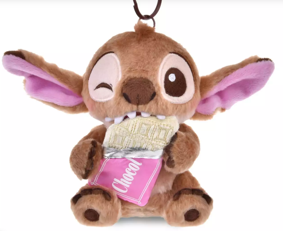 【日本Disney】史迪奇 毛絨玩具鑰匙鏈・鑰匙圈 CHOCOLATE STYLE
