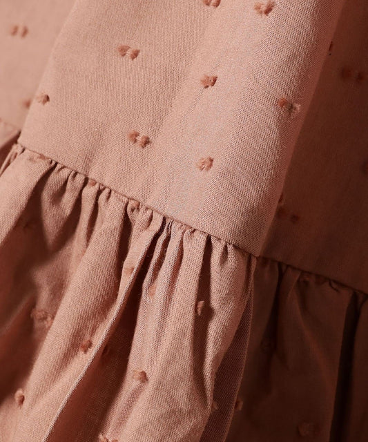 【BEAMS Mini】 童趣波點洋裝(Uhr × Kodomo BEAMS 聯名)