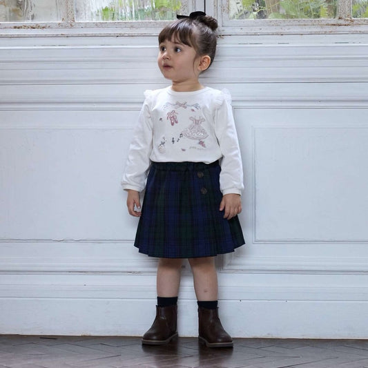 【petit main】鏈接褶皺裙褲 👗