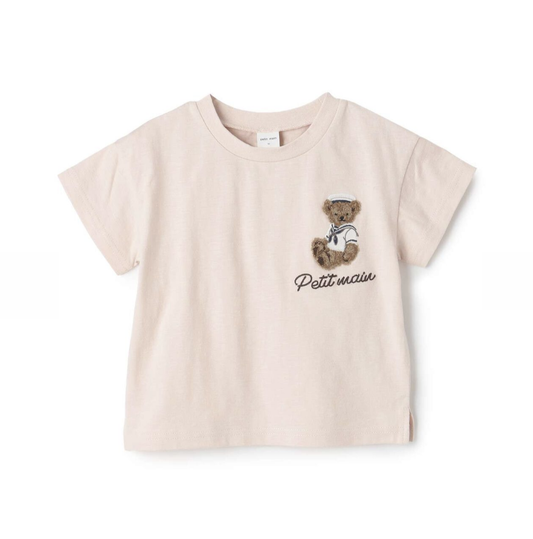 【petit main】小熊短袖T恤 🐻⚓👕