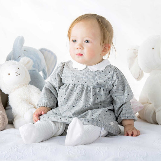 👗Tartine et Chocolat 日本製寶寶藍馬裙套裝✨