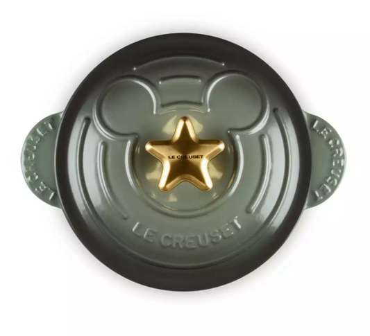 【日本Disney】【Le Creuset】米奇老鼠 / Cocotte Every 18 (星型鍋蓋頭)