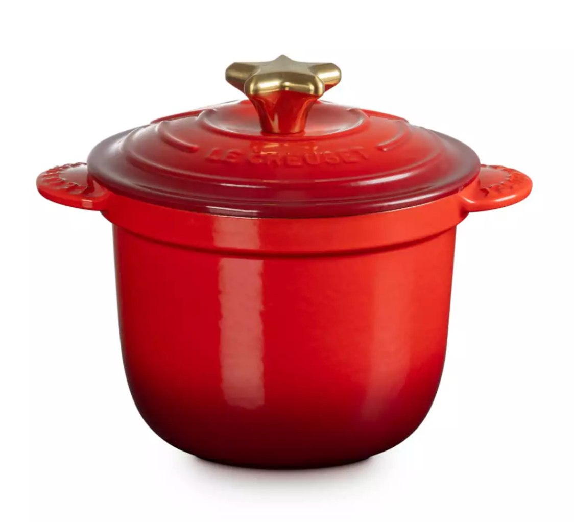 【日本Disney】【Le Creuset】米奇老鼠 / Cocotte Every 18 (星型鍋蓋頭)