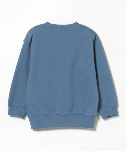 【BEAMS Mini】 帥氣工程車圖案圓領衫