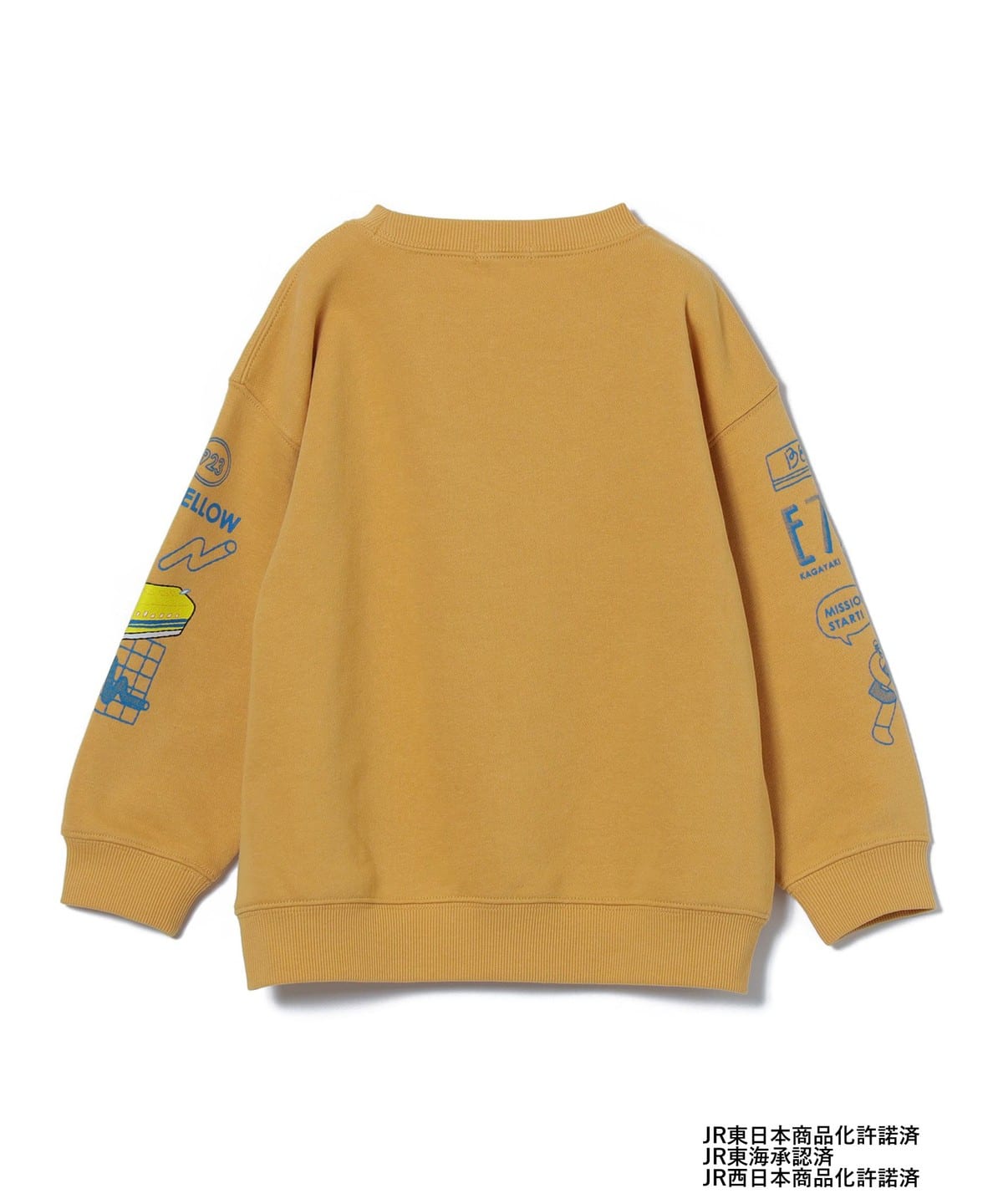 【BEAMS Mini】 小小鐵道迷 JR 新幹線印花圓領衛衣