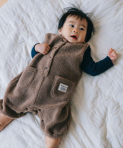 🐻 嬰兒毛絨連身褲