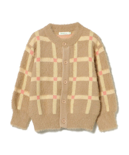 【BEAMS Mini】 🌟 柔軟毛絨開襟毛衣