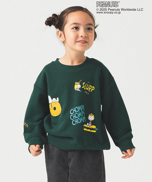 【BEAMS Mini】 Peanuts全花紋印花衛衣