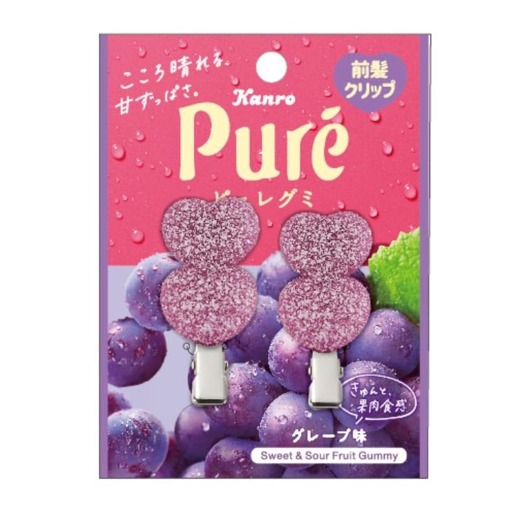 🍬 🍋PURE 水果軟糖髮夾 🍇✨