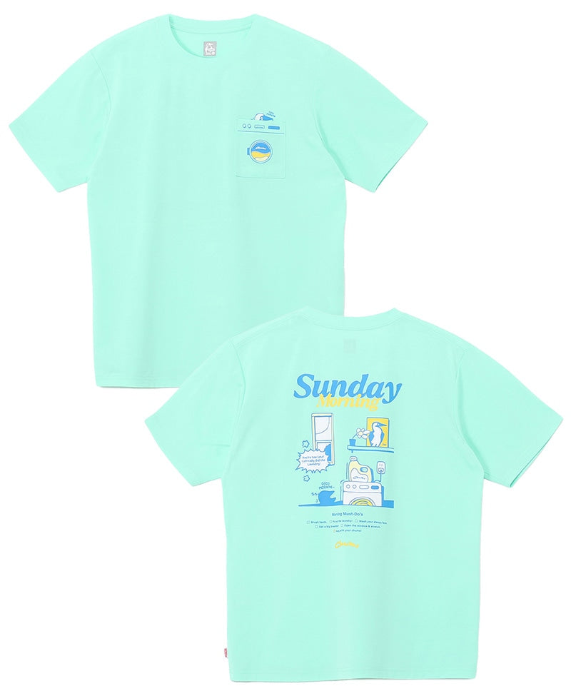 【CHUMS】日本直送 Dry Sunday Morning 口袋 T 恤