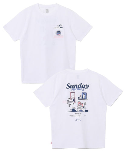 【CHUMS】日本直送 Dry Sunday Morning 口袋 T 恤