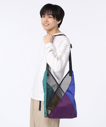 【CHUMS】日本直送 Mesh Triangle Shoulder Tote Bag
