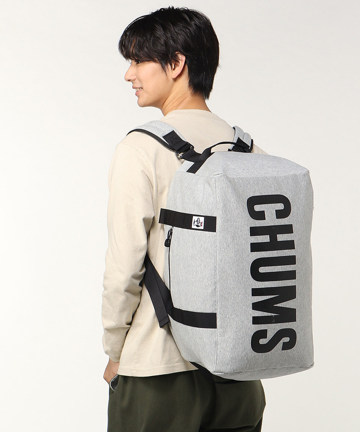 【CHUMS】【限定】日本直送 CHUMS 小型 2 Way 波士頓包（棉質款）