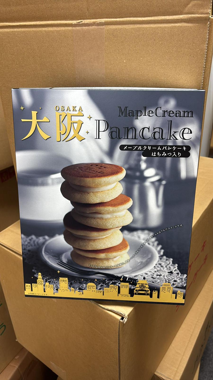 新。大阪楓糖熱香餅禮盒