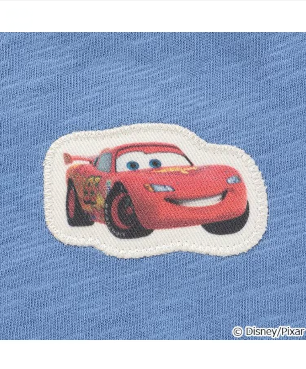 【petit main】【Disney】CARS角色繡章短袖套裝 👕👖