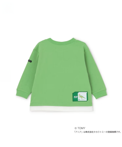 【petit main】【TOMICA・ANIA】聯名圖案長袖T恤 👕🚗🦖