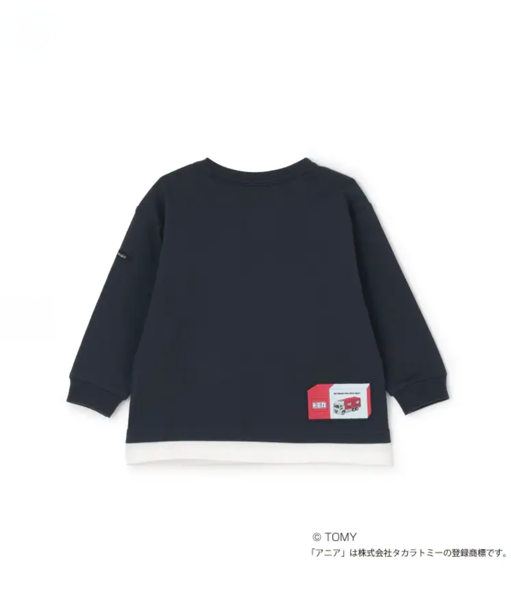 【petit main】【TOMICA・ANIA】聯名圖案長袖T恤 👕🚗🦖