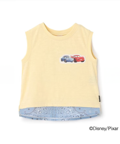 【petit main】【Disney】【涼感材質】閃電麥坤圖案背心🏎️