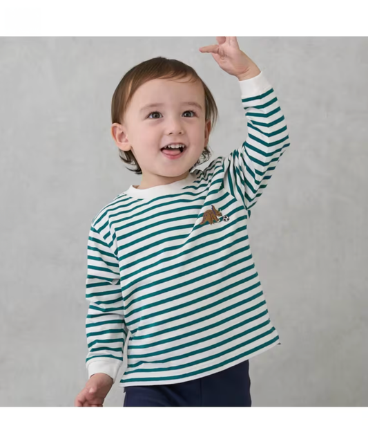 【petit main】【プティプラ】男孩長袖T恤 👦⭐