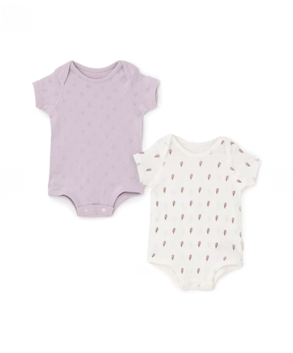 【petit main】👕【弱酸性呵護】日常實穿 × 柔和色調 寶寶連身包屁衣套組