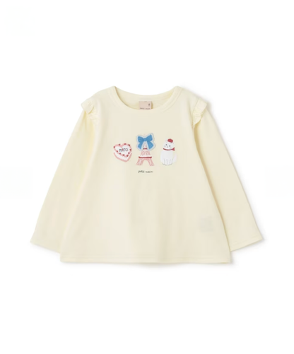 【petit main】【プティプラ】女孩長袖T恤 👧🌼