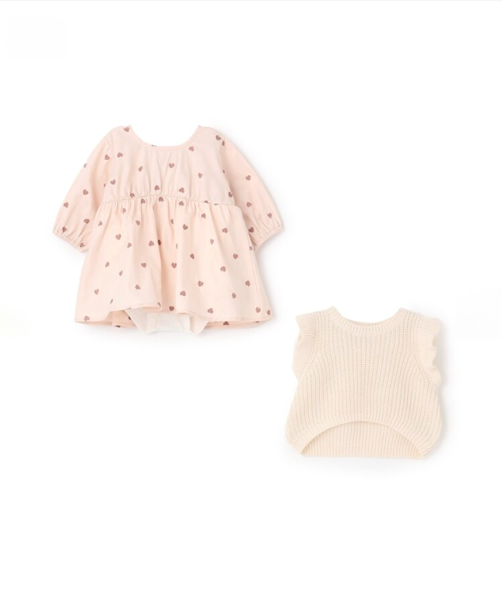 【petit main】👩‍👧👗 附背心連身裙（連身衣）🍼