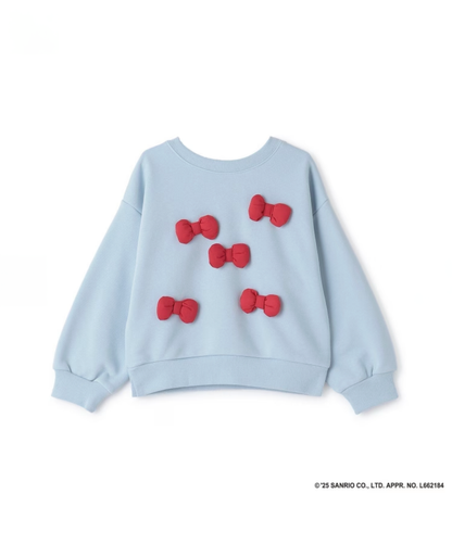 【Lycee mine】 【雙面可穿】🎀 Hello Kitty 立體蝴蝶結長袖上衣 🧸