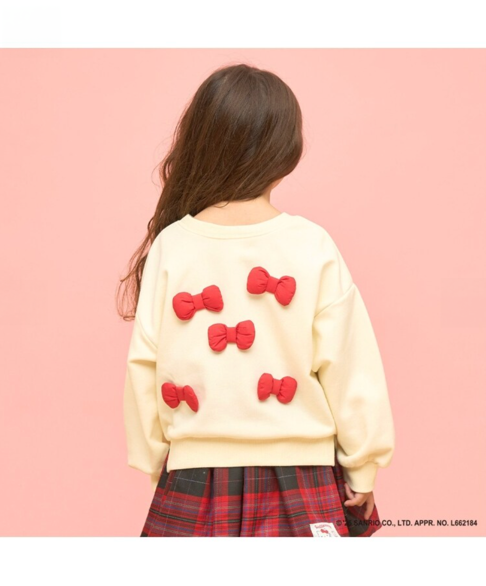 【Lycee mine】 【雙面可穿】🎀 Hello Kitty 立體蝴蝶結長袖上衣 🧸