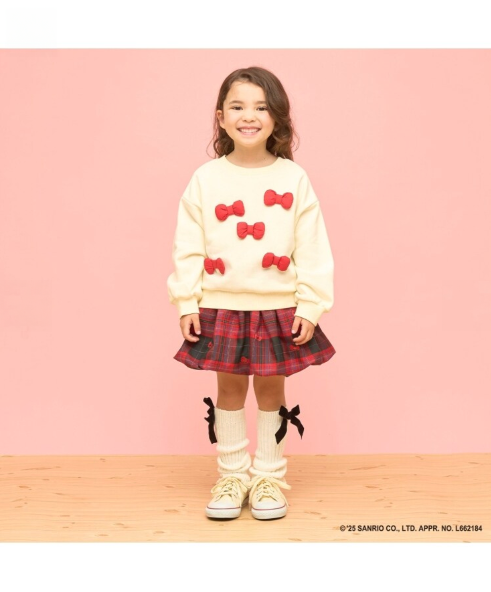 【Lycee mine】 【雙面可穿】🎀 Hello Kitty 立體蝴蝶結長袖上衣 🧸