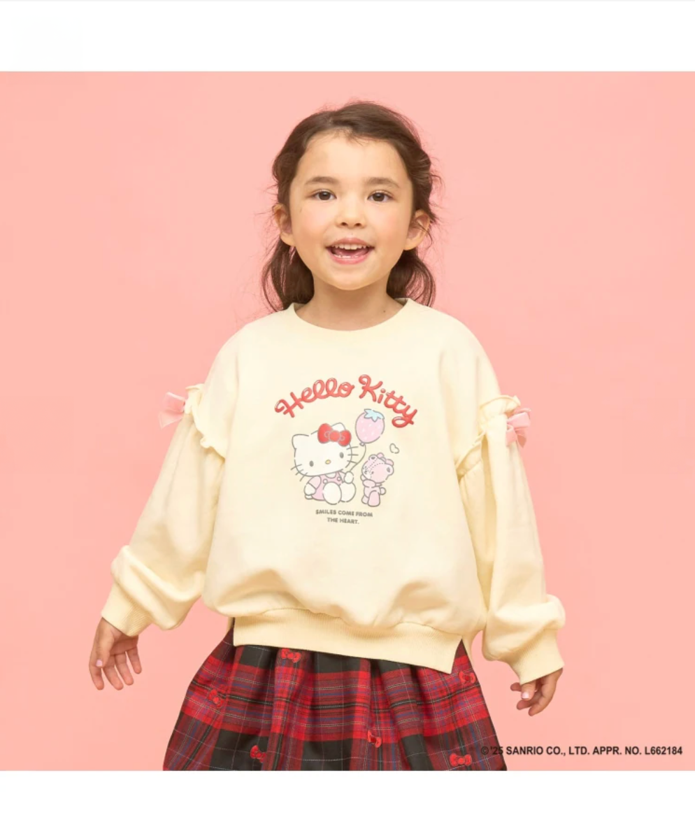 【Lycee mine】 🎀Hello Kitty × Tiny Chum 長袖上衣 🐻