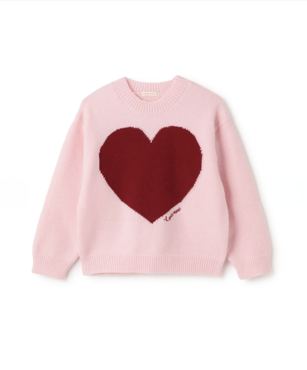 【Lycee mine】愛心針織上衣 ❤️🧶