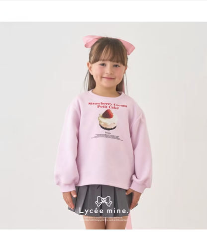 【Lycee mine】🎀 蛋糕轉印圖案衛衣 🧁