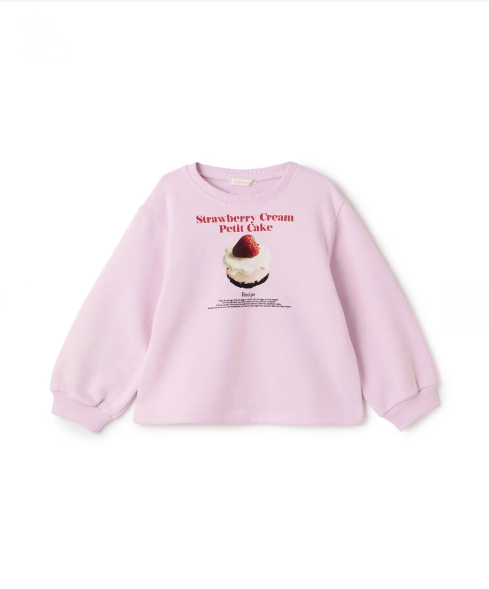 【Lycee mine】🎀 蛋糕轉印圖案衛衣 🧁