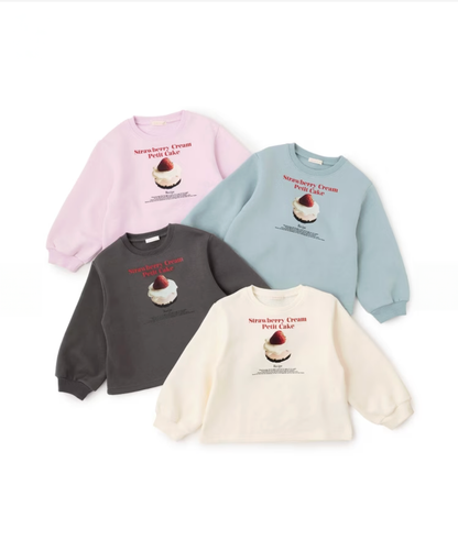 【Lycee mine】🎀 蛋糕轉印圖案衛衣 🧁