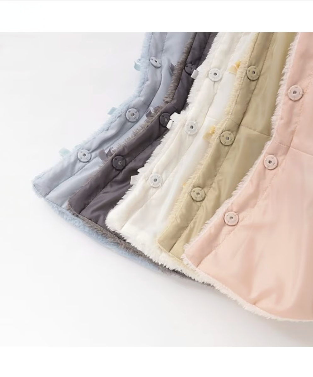 【Lycee mine】🎀 無領褶邊短版外套 🧥