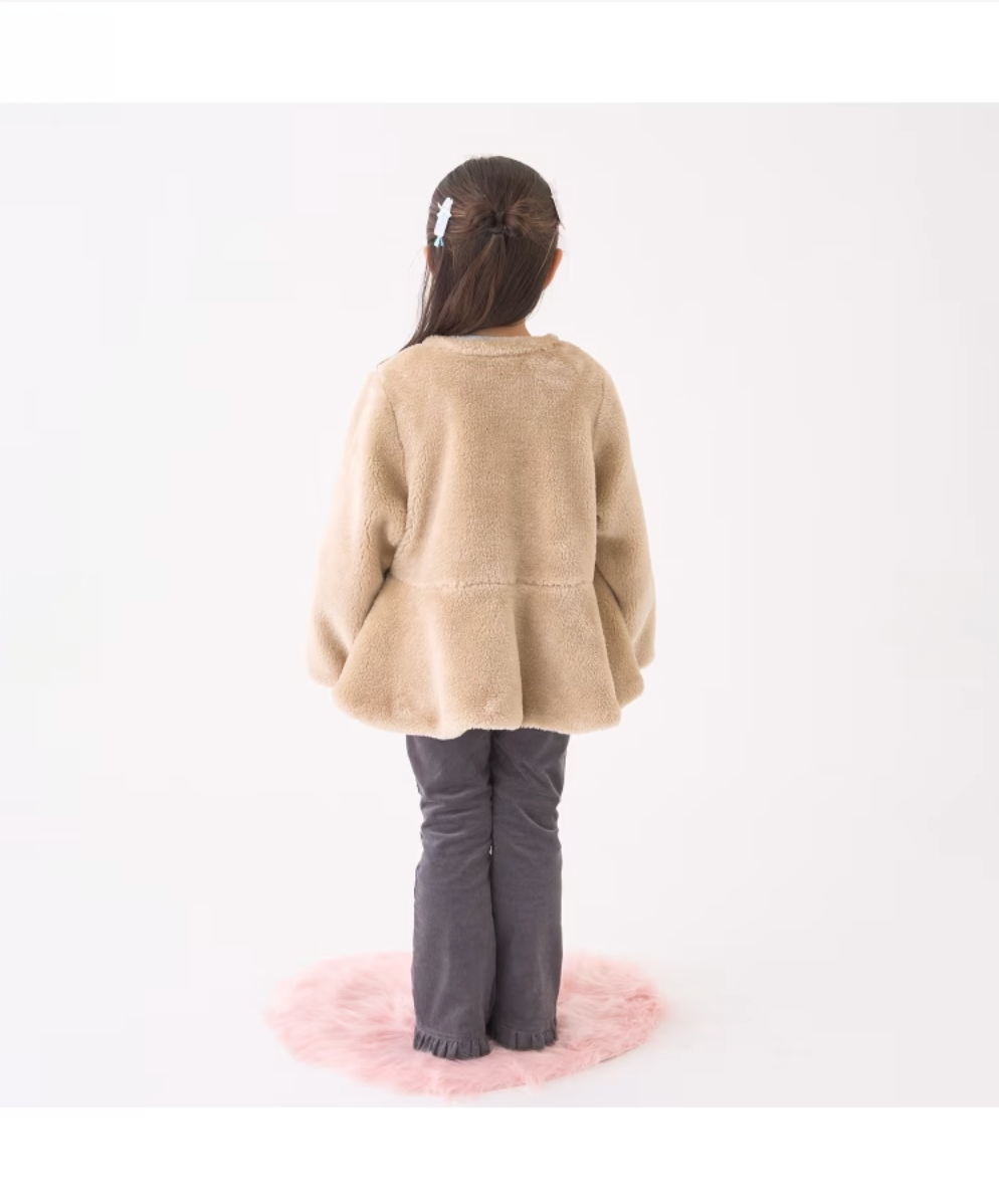【Lycee mine】🎀 無領褶邊短版外套 🧥