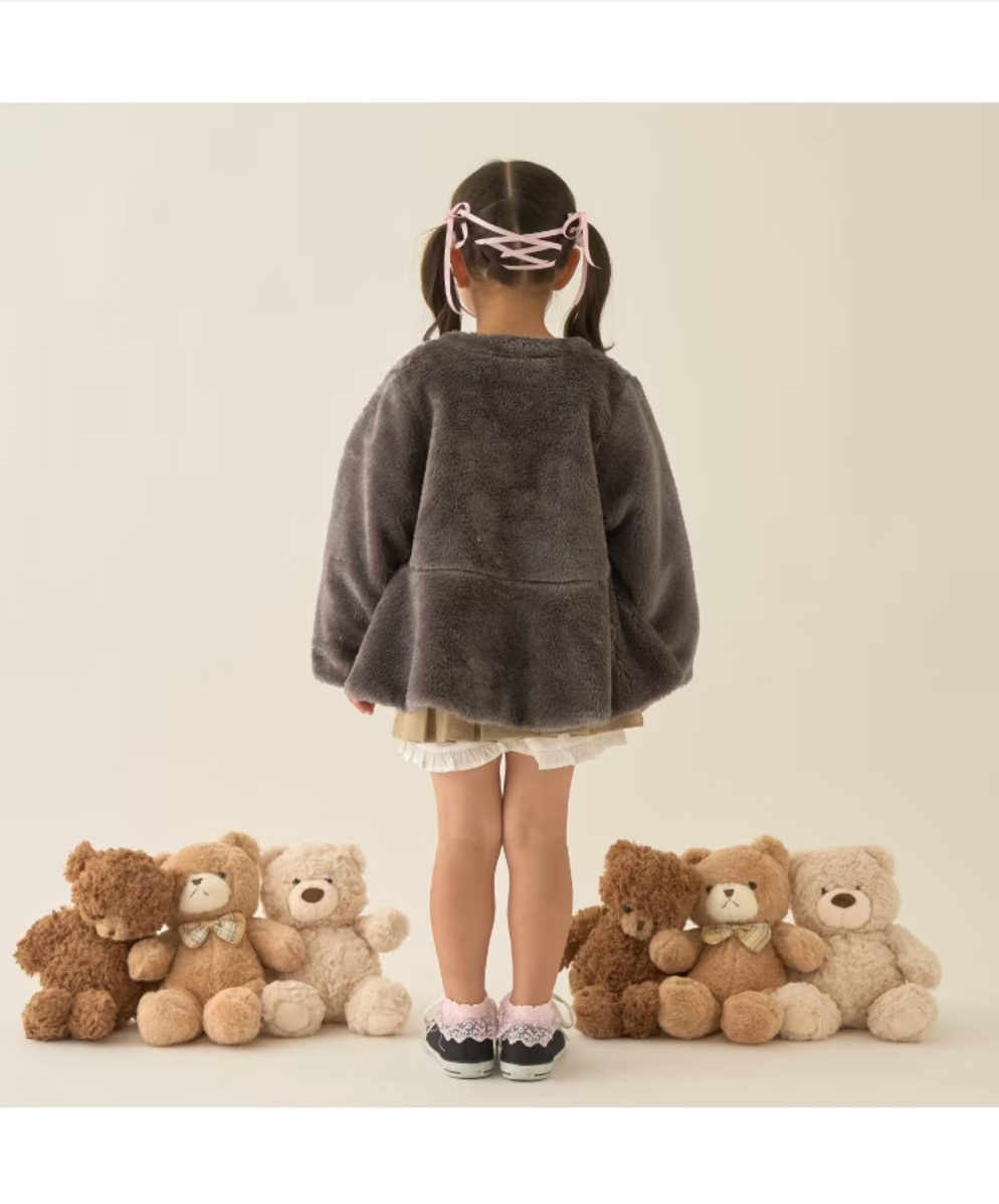 【Lycee mine】🎀 無領褶邊短版外套 🧥