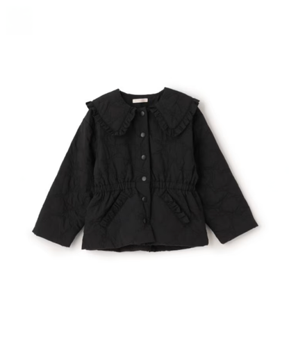 【Lycee mine】❄️ 中長版蝴蝶結鋪棉外套 🧥