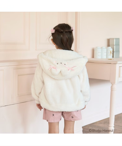 🧸 【Lycee mine】 【Studio HANEUL】Pam & Tart 超柔軟絨毛連帽外套 🧸