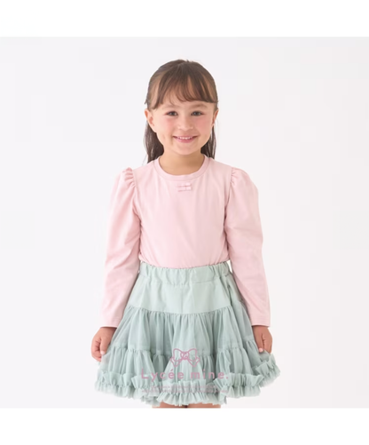 【Lycee mine】🎀 蝴蝶結澎澎肩造型上衣 👚