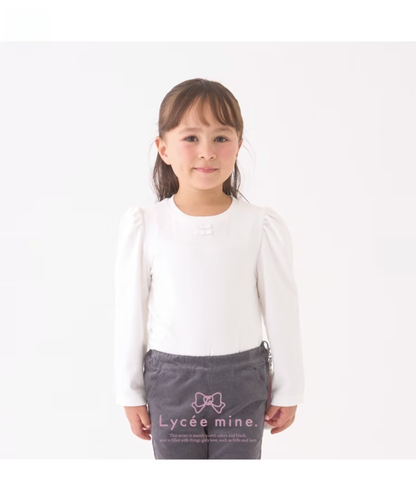 【Lycee mine】🎀 蝴蝶結澎澎肩造型上衣 👚