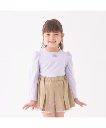 【Lycee mine】🎀 蝴蝶結澎澎肩造型上衣 👚