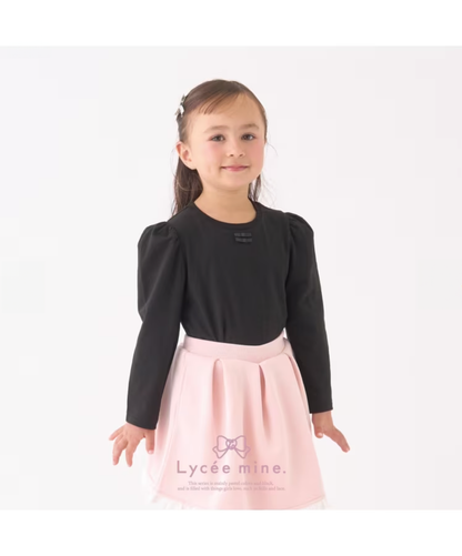 【Lycee mine】🎀 蝴蝶結澎澎肩造型上衣 👚
