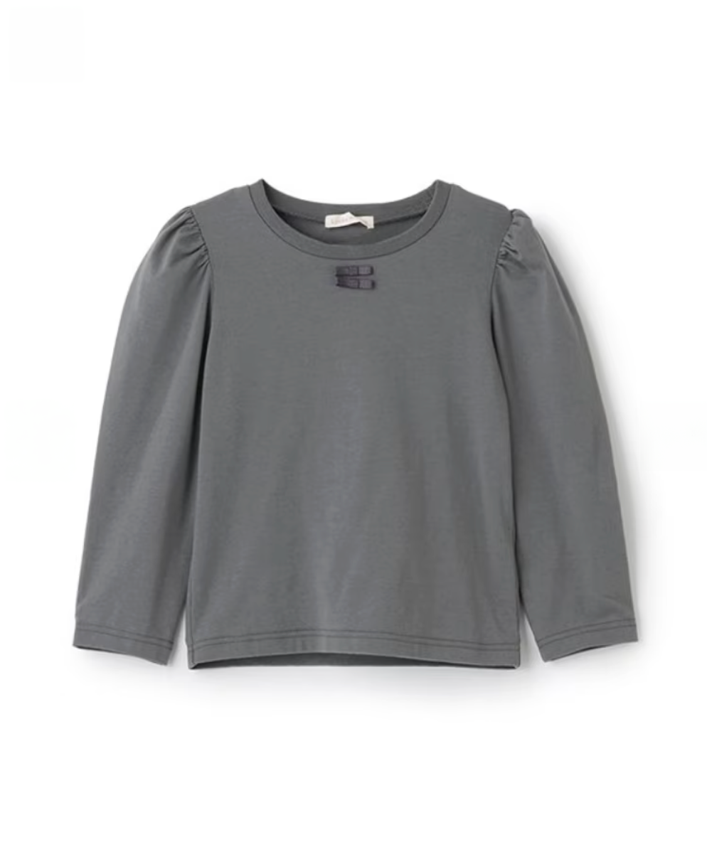 【Lycee mine】🎀 蝴蝶結澎澎肩造型上衣 👚