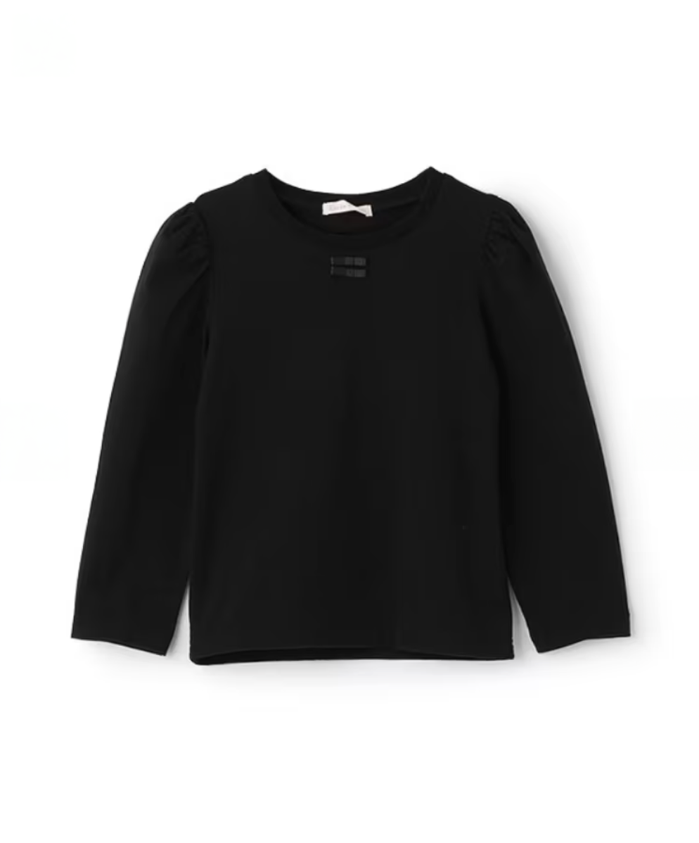 【Lycee mine】🎀 蝴蝶結澎澎肩造型上衣 👚