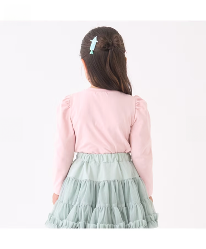 【Lycee mine】🎀 蝴蝶結澎澎肩造型上衣 👚