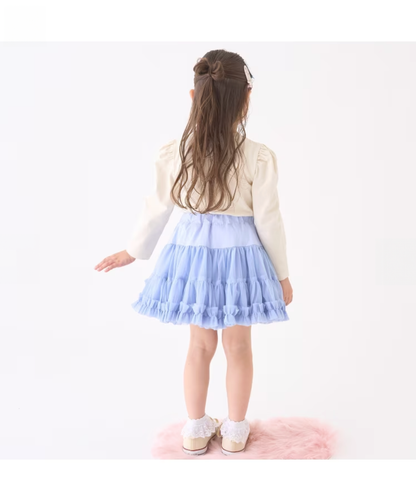 【Lycee mine】🎀 蝴蝶結澎澎肩造型上衣 👚