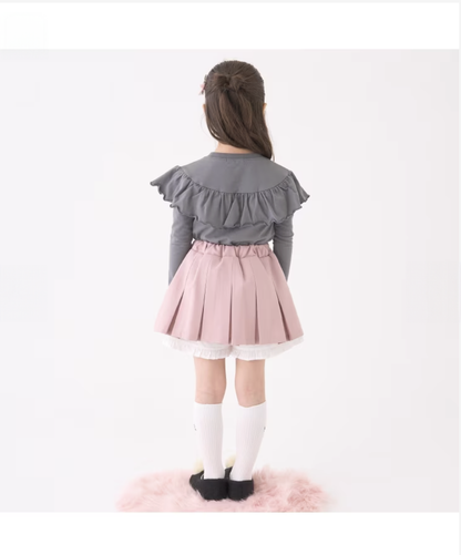 🎀【Lycee mine 芭蕾系列】 打褶百褶裙（附內搭安全褲）