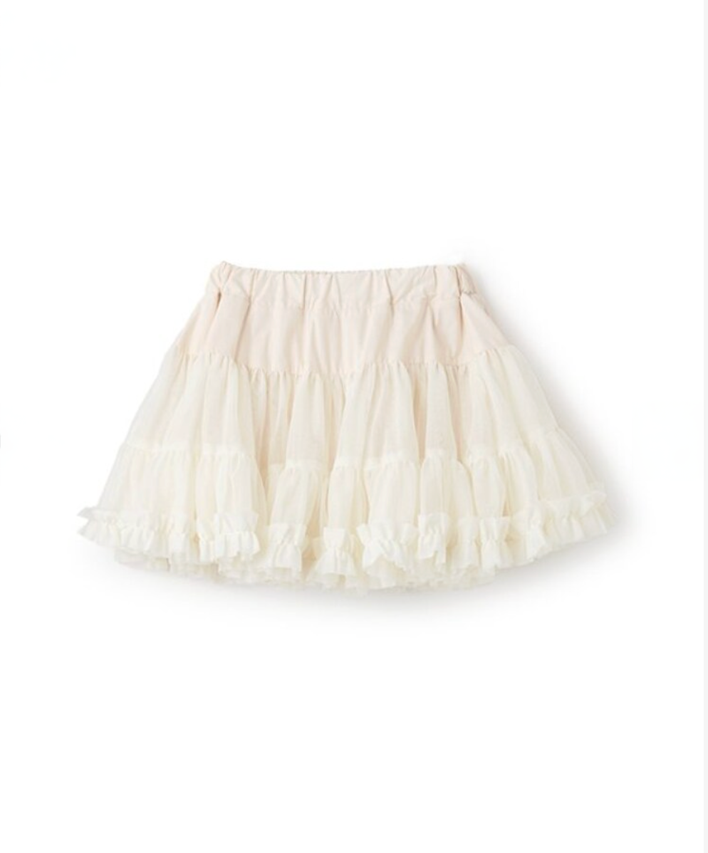 🎀【Lycee mine】 澎澎多層芭蕾紗裙（附內搭安全褲 / 可調鬆緊帶）
