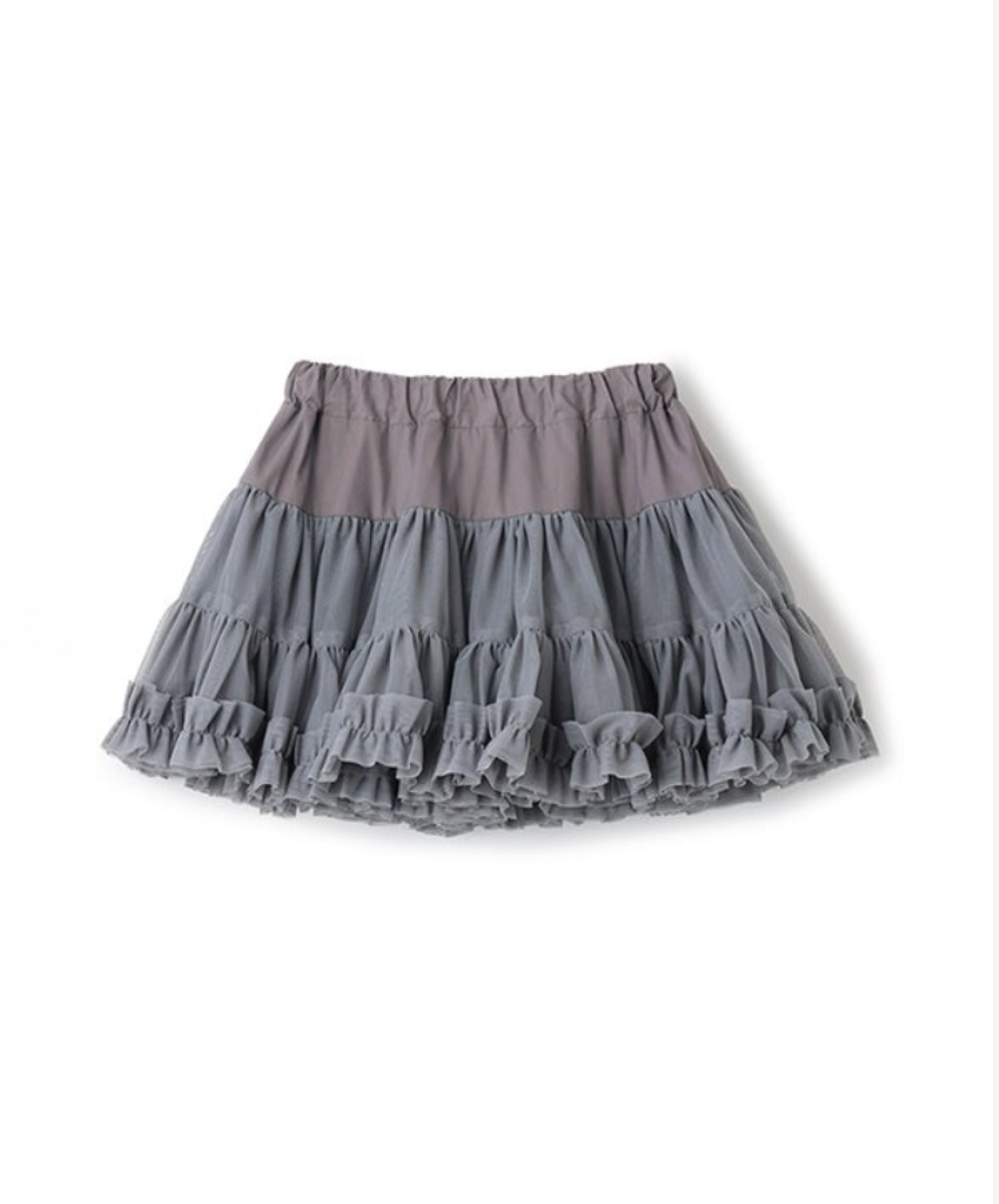 🎀【Lycee mine】 澎澎多層芭蕾紗裙（附內搭安全褲 / 可調鬆緊帶）